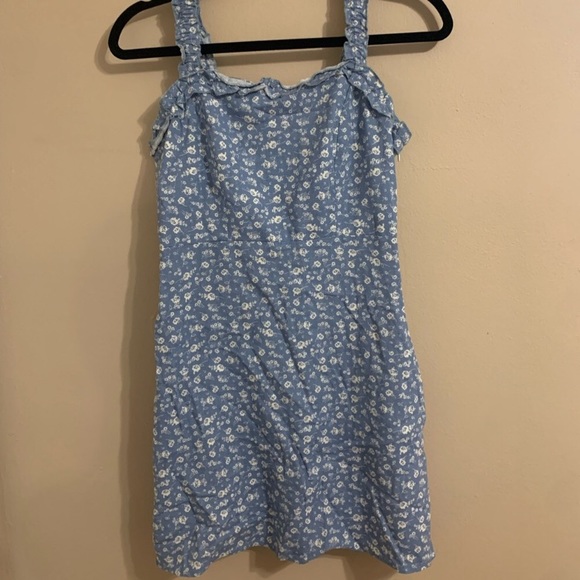 Sky + Sparrow Floral Mini Dress - Picture 1 of 4